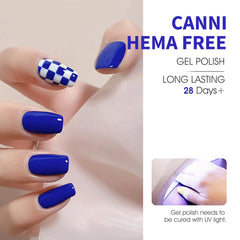 CANNI red gel nail polish for dramatic color and long wear