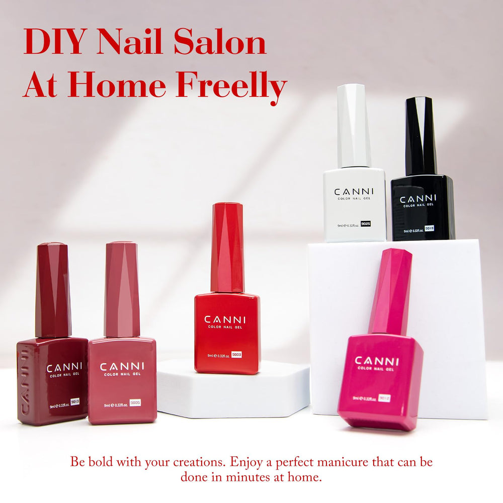 CANNI classic colors swatches show shade options for quick manicure planning
