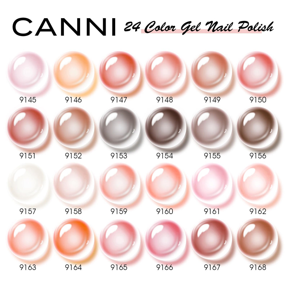 CANNI long-lasting high-gloss finish for up to 21+ days with proper base and top coats.