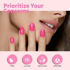 CANNI neon colors gel polish bottle adds bright accents