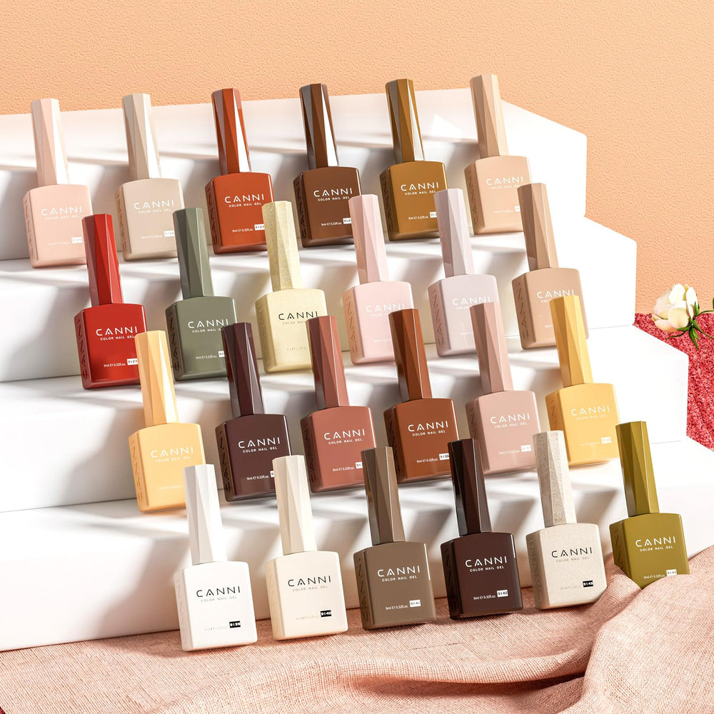 CANNI quick-dry gel polish for a sleek shine at home