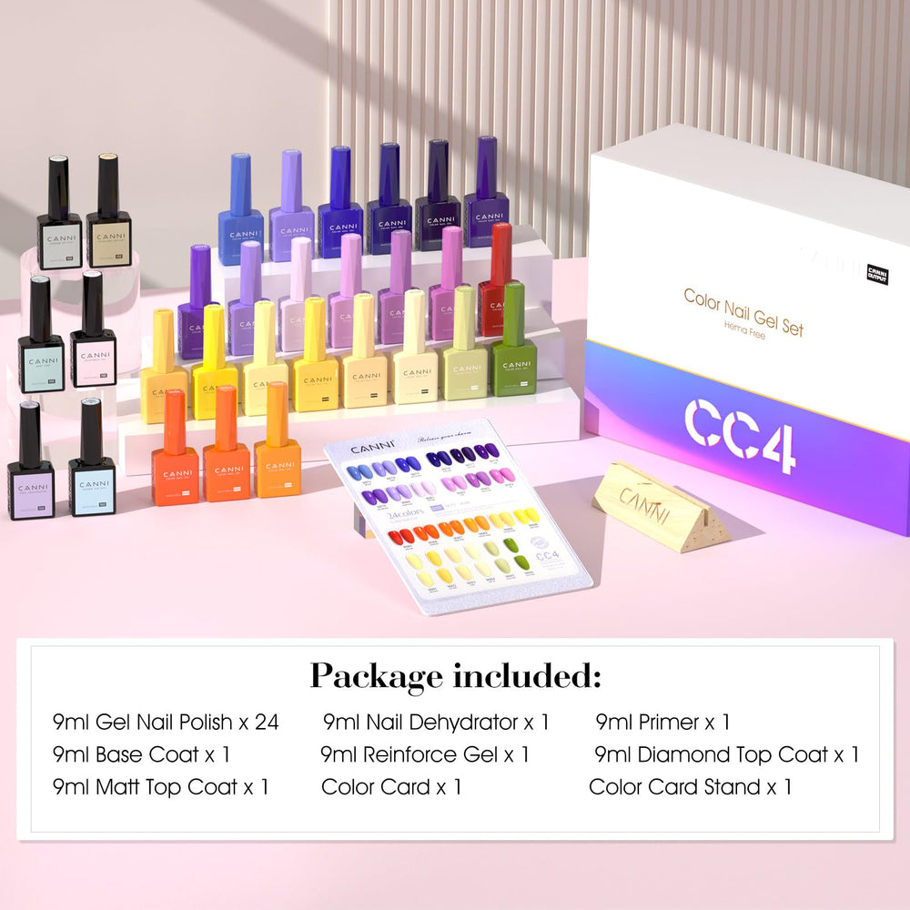 CANNI at-home salon-quality results with a glossy finish