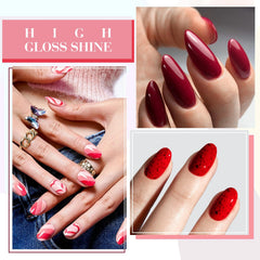 CANNI wide brush gel polish image highlights easy, even application
