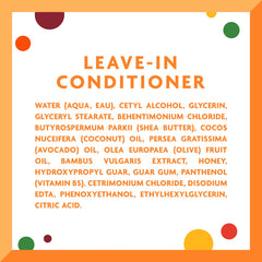 Cantu Care for Kids Leave-In Conditioner bottle on a shelf