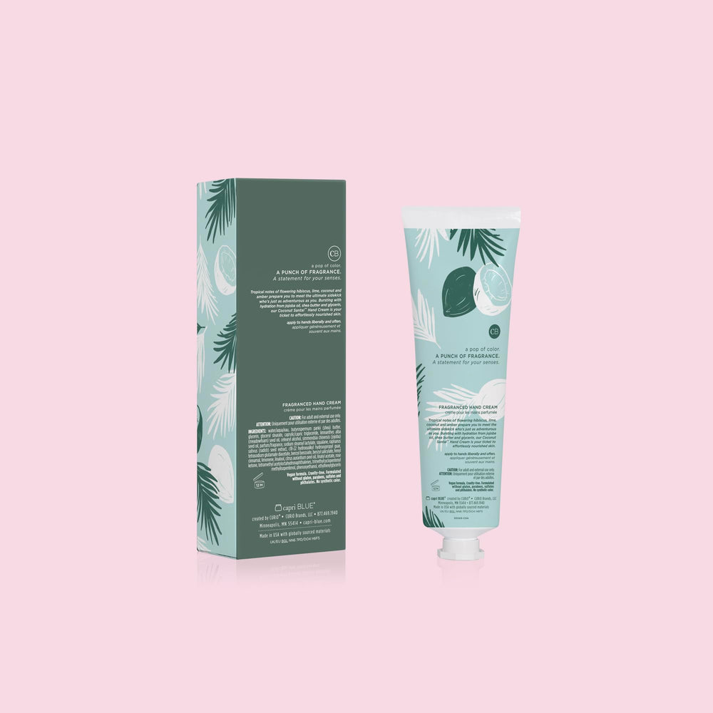 Capri Blue Flora Edit Coconut Santal scent enhances moments of calm