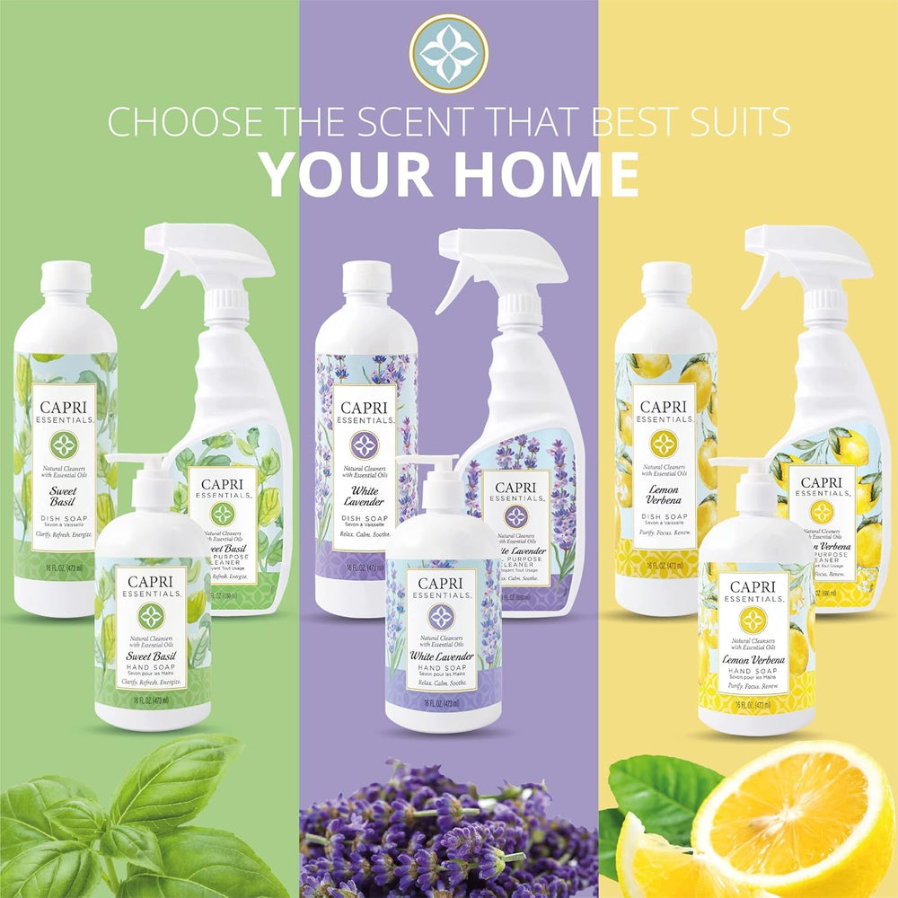 Capri Essentials 6 pack packaging for convenient home care