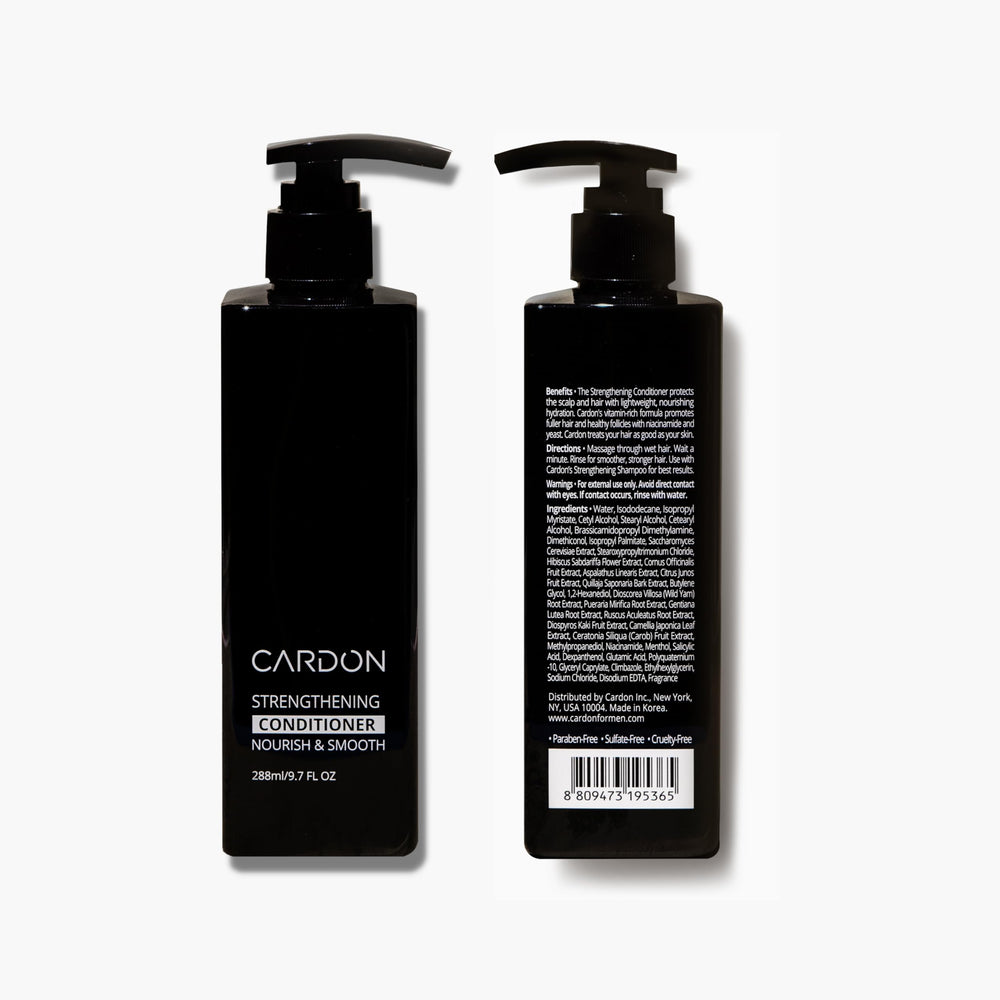 Cardon Hair Growth Conditioner hair texture after use.