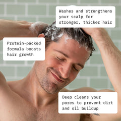Cardon Hair Growth Shampoo in bathroom sink for daily cleansing