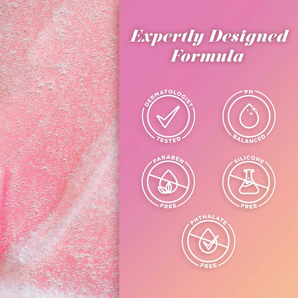 Caress premium packaging highlights the ritual of a refreshing bath.