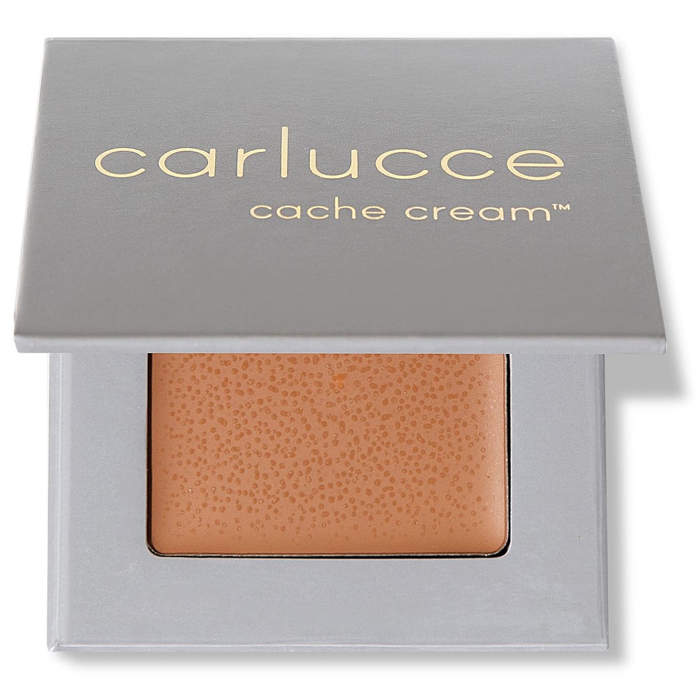 Carlucce Cache Cream 3-in-1 Palette packaging displaying a compact, all-in-one makeup solution