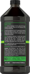 Carlyle Jamaican Black Castor Oil pour demonstrates easy scalp and nail use.