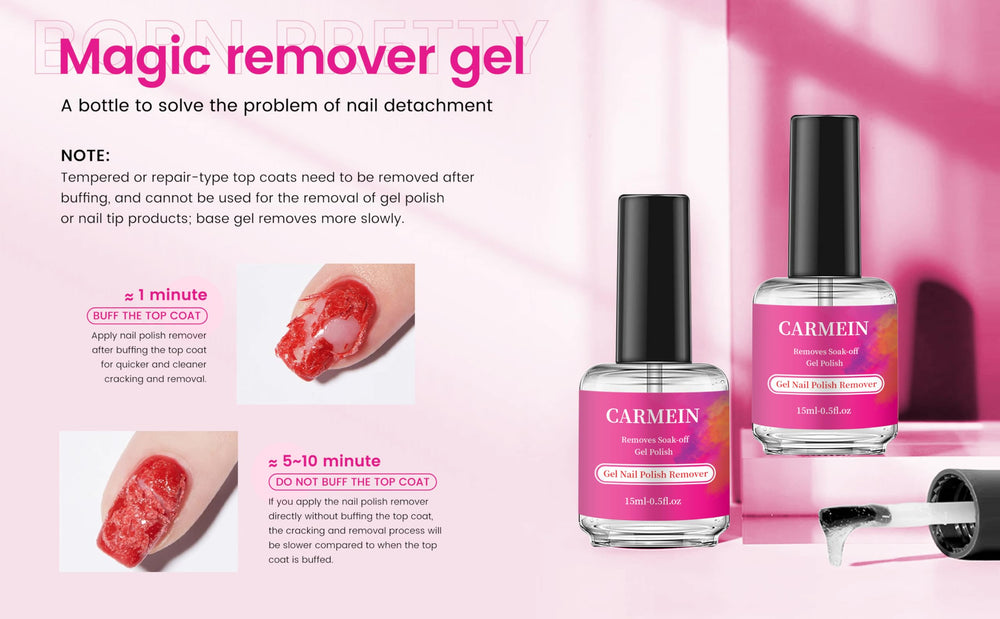 CARMEIN double-sealed packaging prevents leaks during transport.