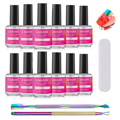 CARMEIN Gel Nail Polish Remover bottle 15ml for quick precise application.