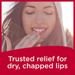 Carmex Classic Lip Balm Medicated creates a protective barrier for daily lip care.