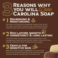 Bay Rum Bar lather shows rich, silky foam ideal for shaving and body wash