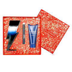 Carolina Herrera Bad Boy Cobalt EDP bottle with bold metallic cap for a rugged, refined aura.