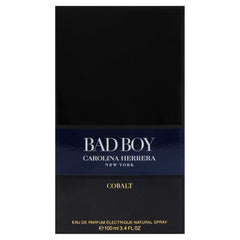 Carolina Herrera Bad Boy Cobalt spray mist for easy daily application