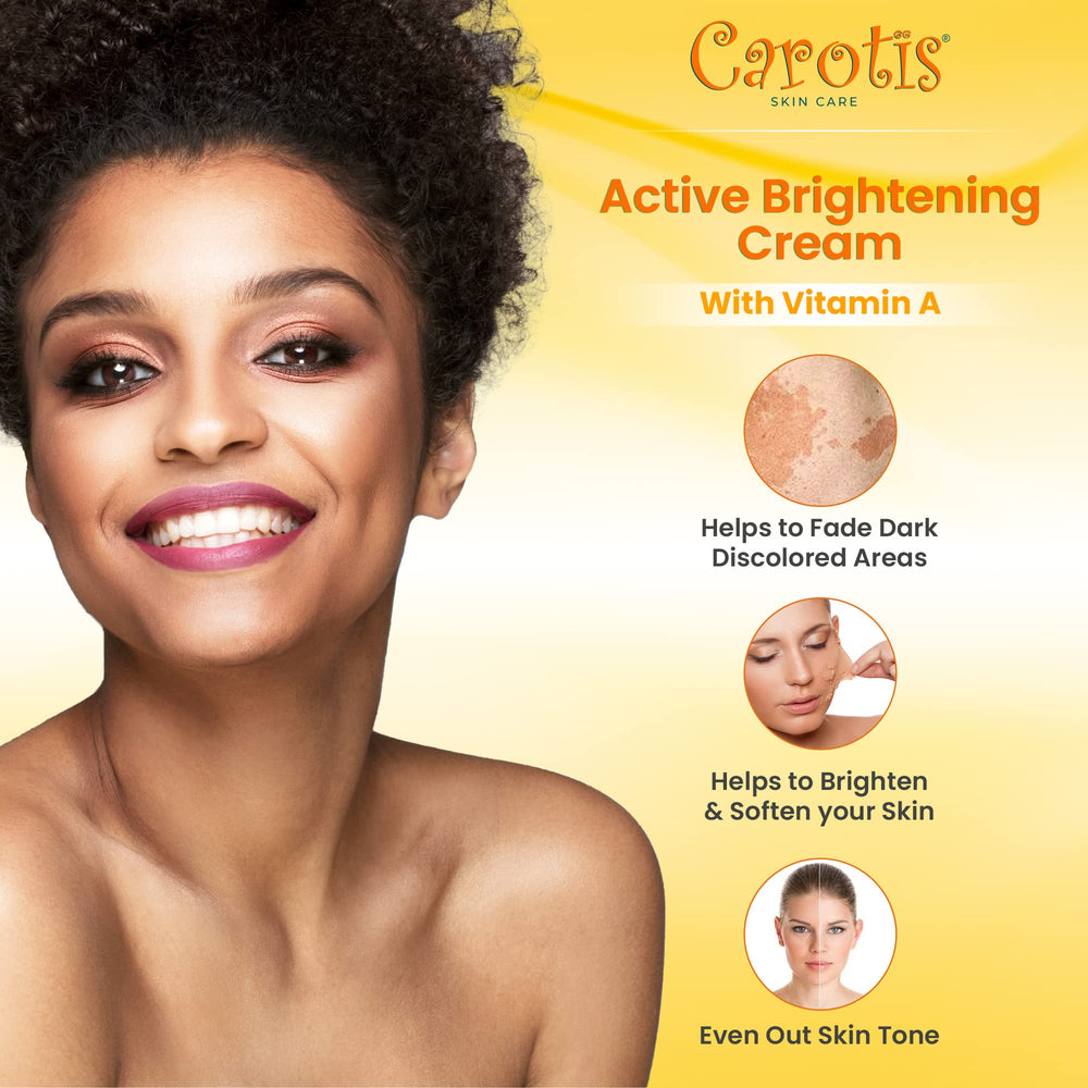 CAROTÏS Brightening Cream swatch reveals smooth, non-greasy finish