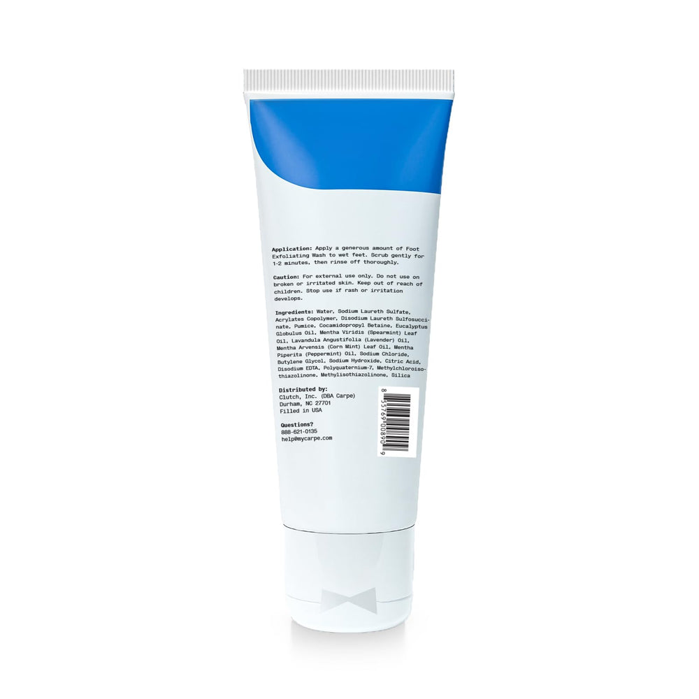 Carpe foot scrub leaves feet soft after use