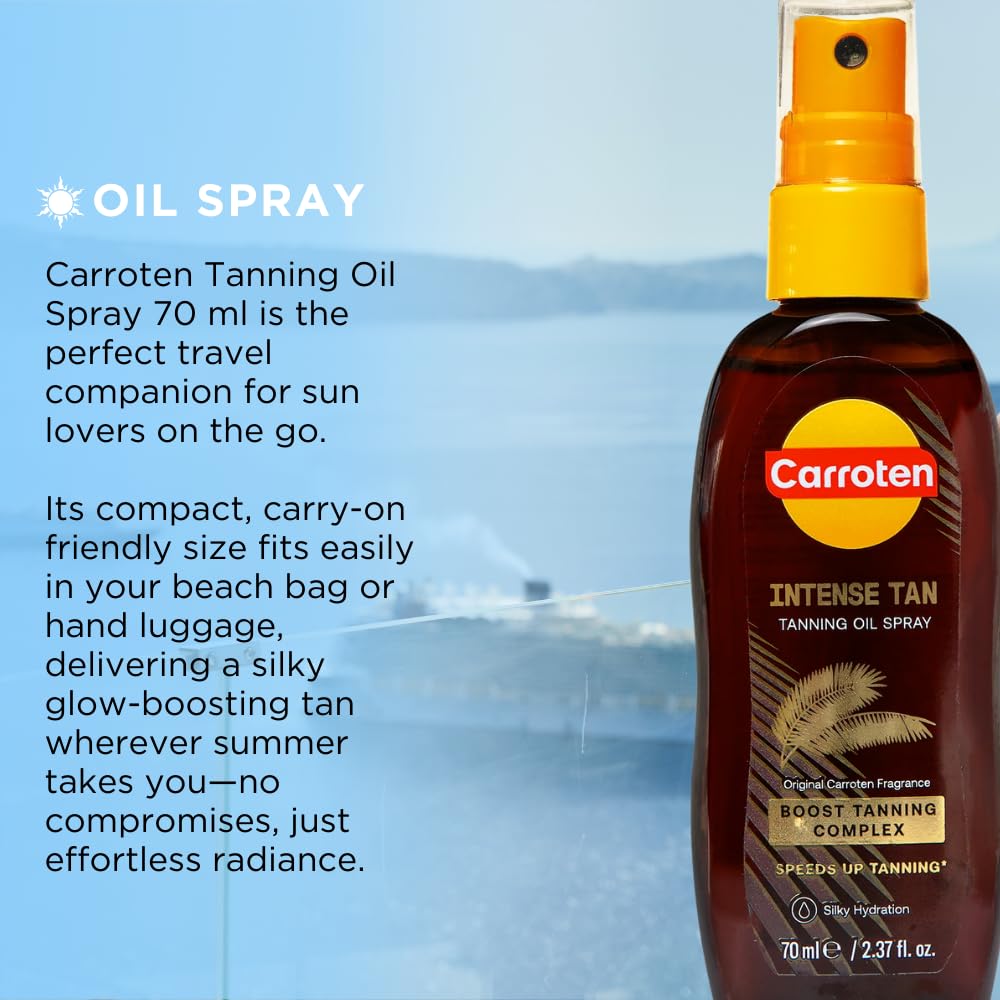 Carroten coconut fragrance bottle captures beach-ready scent