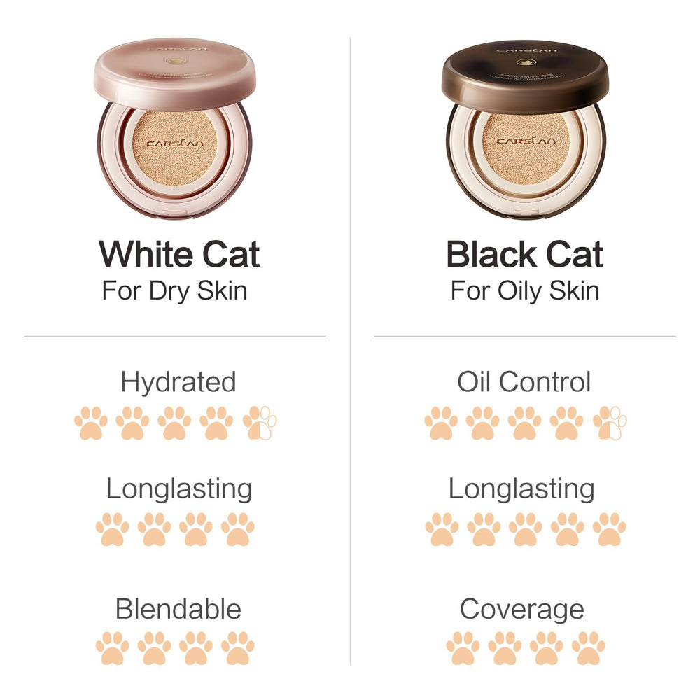 CARSLAN 24h oil-control finish for long-wear confidence.