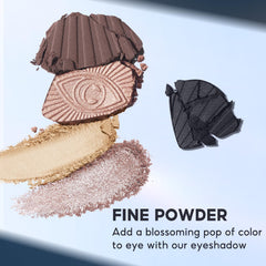 CARSLAN Eyeshadow Palette offers long-lasting wear for all-day color without retouching.