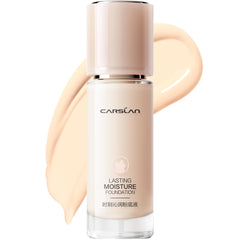CARSLAN Lasting Moisture Foundation pump bottle; easy dispense and long lasting hydration.