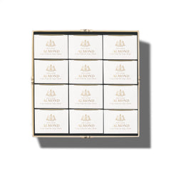 Caswell-Massey Almond gift set packaging highlighting premium gifting appeal