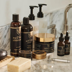 Caswell-Massey Heritage Face Wash Gel ingredients include Vitamin E and orange oil.
