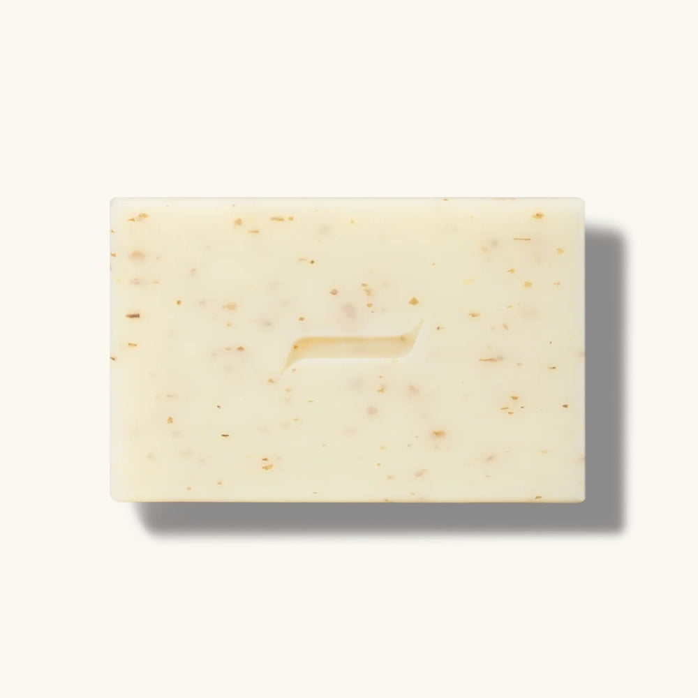 Caswell-Massey triple milled scrub bar for lasting use.