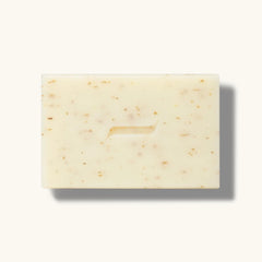Caswell-Massey triple milled scrub bar for lasting use.
