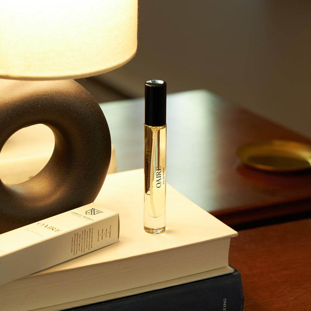 Caswell-Massey OAIRE travel vial ideal for sampling on the go.