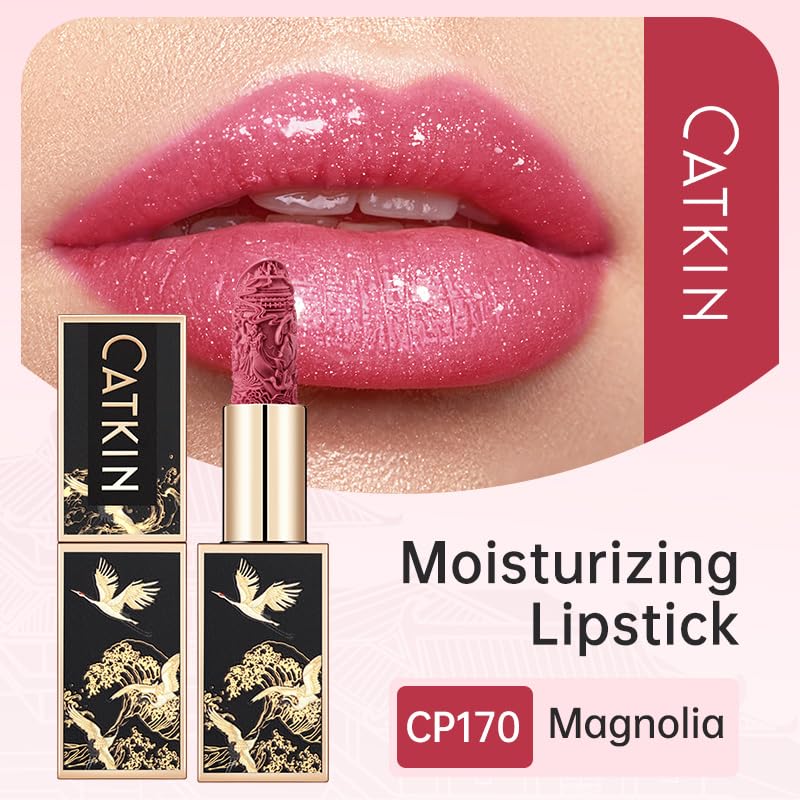 Catkin matte finish swatches show buildable color and soft texture