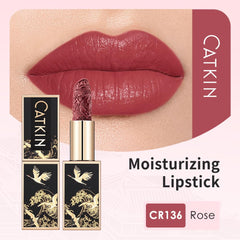 Catkin Moist Lipstick enriched with Vitamin E and Avocado Oil for lips