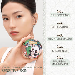 Catkin Panda Land buildable coverage detail for pores and blemishes