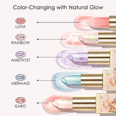 Catkin formula with Vitamin E and nourishing oils supports softer lips.