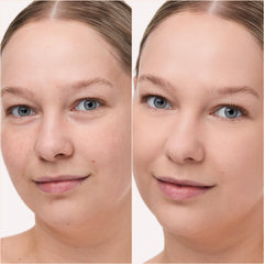 Catrice Bright and Blur sets makeup with a matte, soft-focus finish.