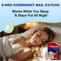 CauseYouLove nail patches with breathable material for dry, comfortable feet.