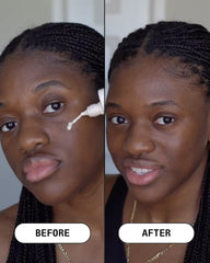 Moisturizing finish suitable for all skin types and routines
