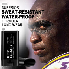 CCbeauty eyeblack stick football application enhances visibility under bright stadium lights.
