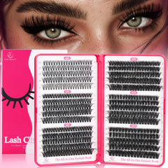 CCODDY Bombshell Plus packaging shows a complete DIY lash kit for home use.