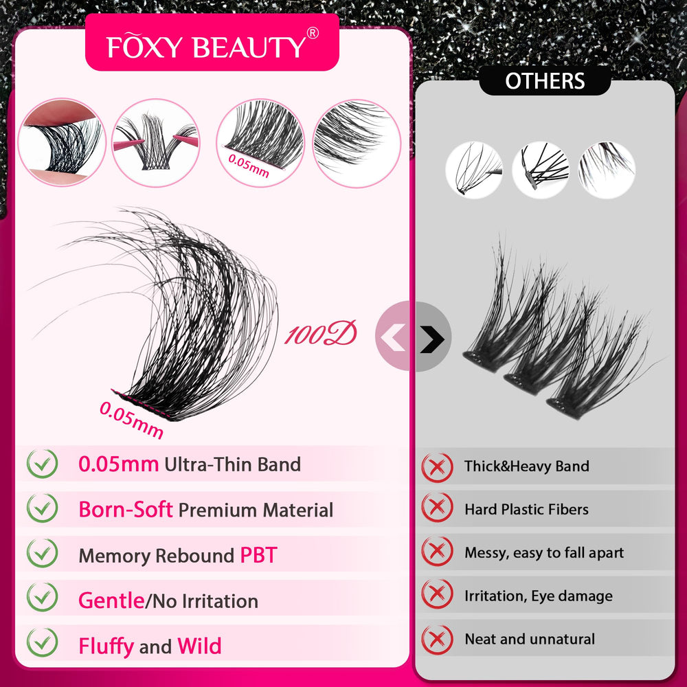 CCODDY center-eye doll-eye setup highlights focal points for a playful or glamorous vibe.