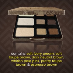 Ccolor palette delivers effortless one-swipe pigment on each shade.