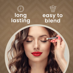 Ccolor palette is slim and travel-friendly for on-the-go touchups.