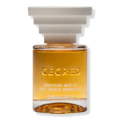 Cécred Nourishing Hair Oil bottle shot showing lightweight hydration and natural shine.