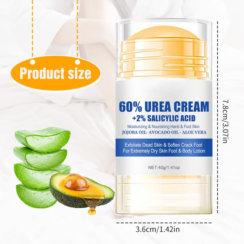 Cecurpo anti-cracking foot cream creamy texture for smoother heels.