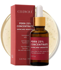 CELDYQUE concentrated booster mix demonstrates adding 2-3 drops to your cream