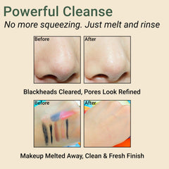 CELDYQUE daily double cleanse routine for clean, hydrated skin
