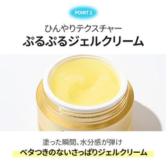 Cell Fusion C Radiance Vita Gel Cream promotes a smoother, brighter complexion.