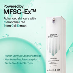 CELL IN SHOT Mumak under eye application demonstrating gentle hydration